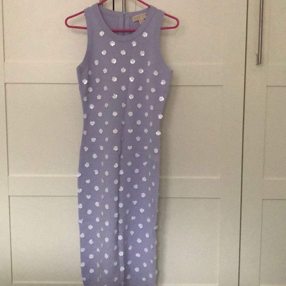 Michael Kors Dress Embellished with Flowers